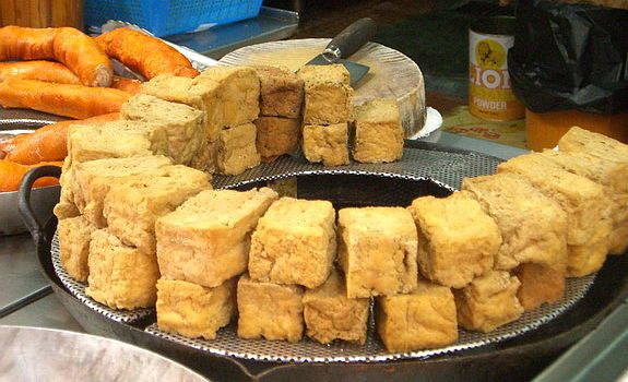 41. "Stinkende" tofu, Zuidoost-Azië